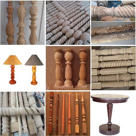 木工車床加工樣品 木工車床加工樣品