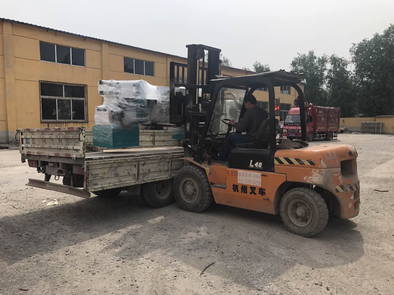 數控木工車床發貨